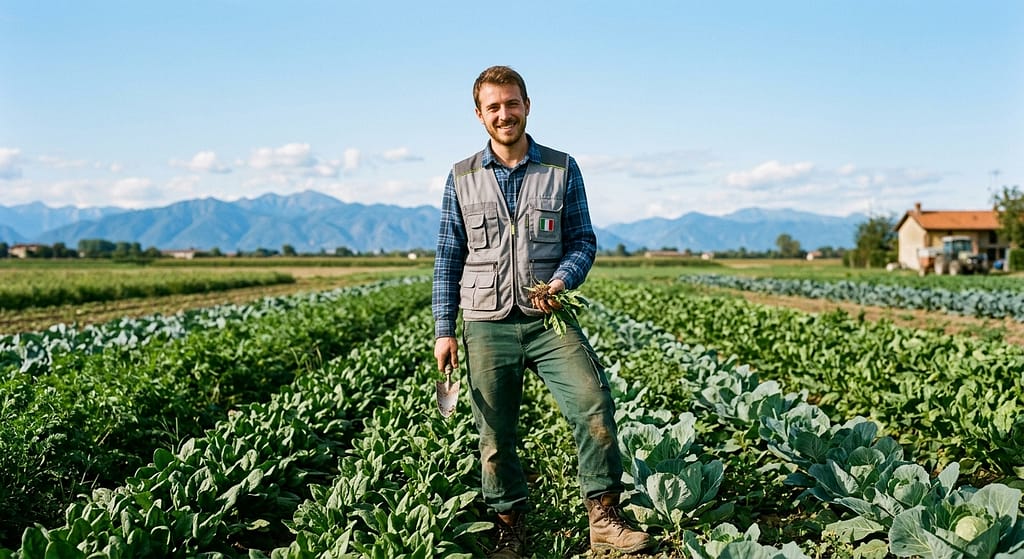 Giovane Agricoltore insediamento in agricoltura