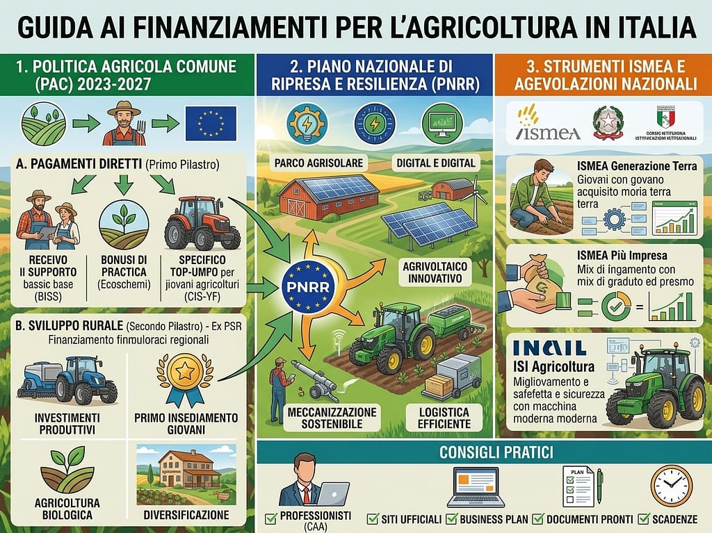 Fianziamenti per Agricoltura in Italia