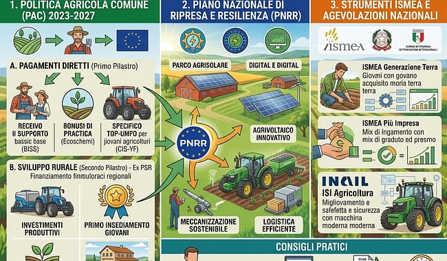 Fianziamenti per Agricoltura in Italia